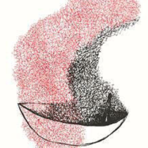 塩田千春　「船」の買取作品画像　リトグラフ